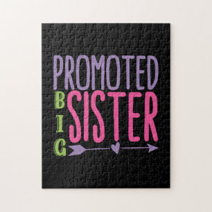 Promoted Big Sister - Big Sister Reveal Jigsaw Puzzle