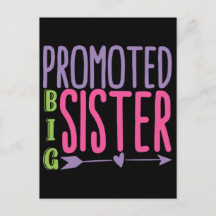 Promoted Big Sister - Big Sister Reveal Postcard