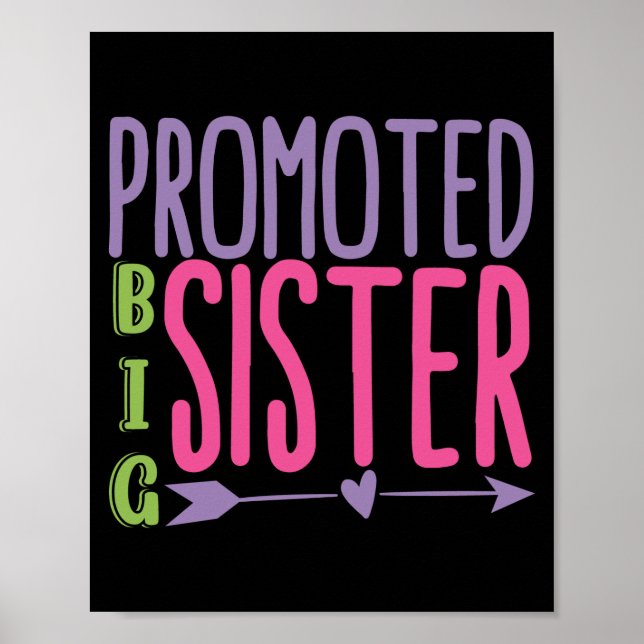 Promoted Big Sister - Big Sister Reveal Poster (Front)