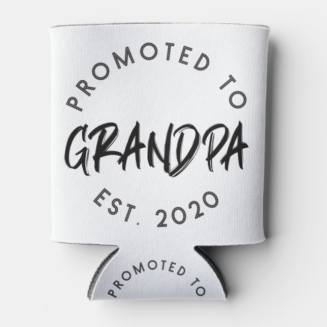 Promoted Grandpa Est Can Cooler (Front)