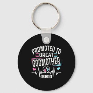 Promoted Great Godmother Est Vintage Key Ring
