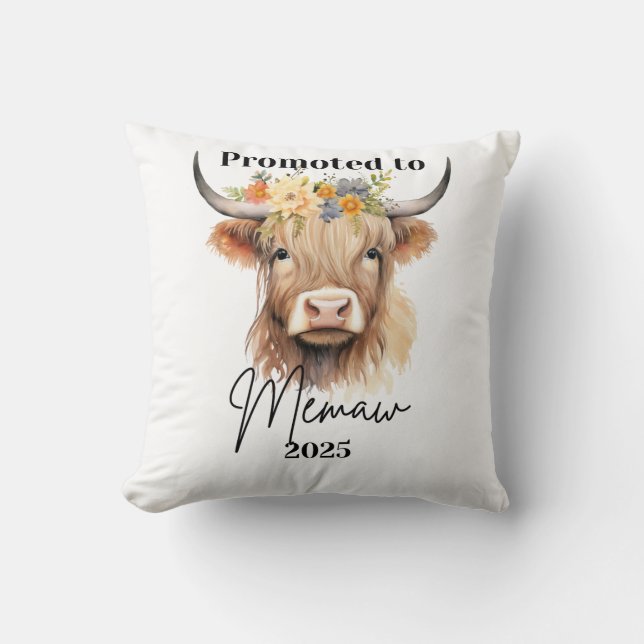 Promoted the Memaw , a unique name for Grandma. Cushion (Front)