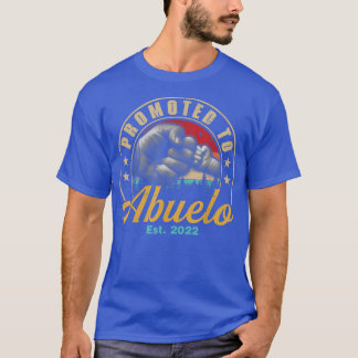 Promoted to Abuelo Est 2022 Men Vintage First Time T-Shirt