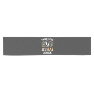 Promoted to Athai 2026 First Time Aunt Short Table Runner