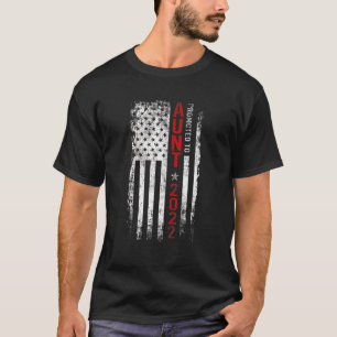 Promoted To Aunt 2022 First Time Mothers Day New A T-Shirt