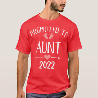 Promoted to aunt 2022 T-Shirt