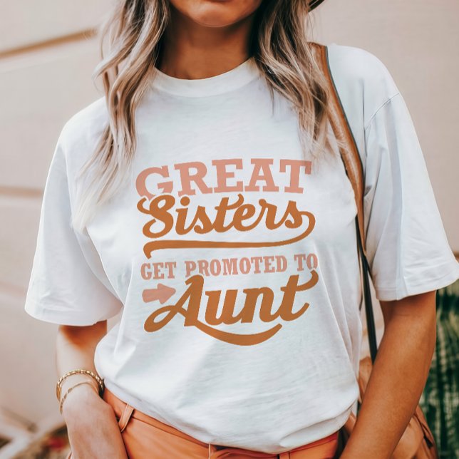 Promoted to Aunt T-Shirt (Creator Uploaded)