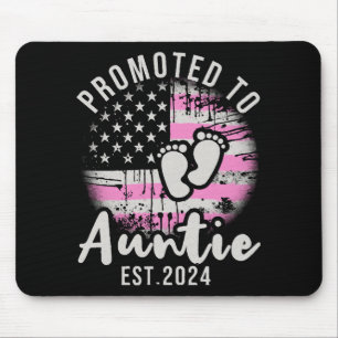 Promoted to Auntie 2024 Mouse Pad
