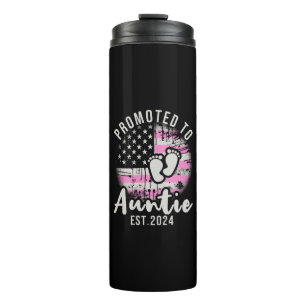 Promoted to Auntie 2024 Thermal Tumbler