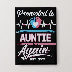 Promoted To Auntie Again Est 2026 Pregnancy Reveal