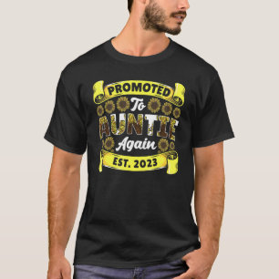 Promoted To Auntie Aunt 2023 Again 1 T-Shirt