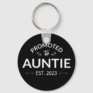 Promoted To Auntie Est. 2023 II Key Ring