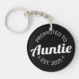 Promoted To Auntie Est. 2025 I Key Ring