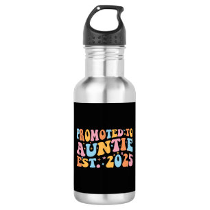Promoted To Auntie Est. 2025 III 532 Ml Water Bottle