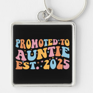 Promoted To Auntie Est. 2025 III Key Ring