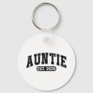 Promoted To Auntie Est 2026 Auntie To Be 1st Time Key Ring