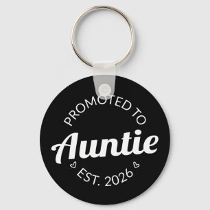 Promoted To Auntie Est. 2026 I Key Ring