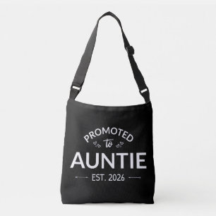 Promoted To Auntie Est. 2026 II Crossbody Bag