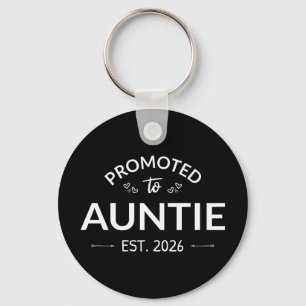 Promoted To Auntie Est. 2026 II Key Ring