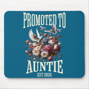 Promoted to auntie est 2026 pregnancy reveal new mouse pad