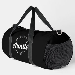 Promoted To Auntie Est 2027 New Aunt I Duffle Bag