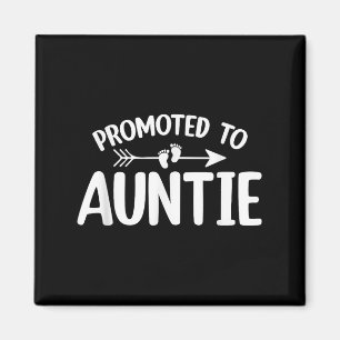 Promoted To Auntie Pregnancy Announcement First Ti Magnet