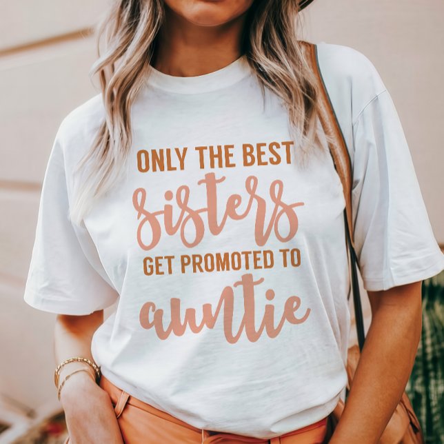 Promoted to Auntie T-Shirt (Creator Uploaded)