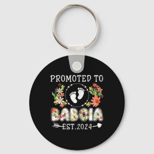 Promoted To Bcia Mothers Day First Time Grandma  Key Ring