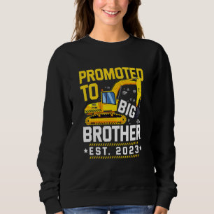 Promoted to Big Bro 2023 Leveled up to Big Brother Sweatshirt