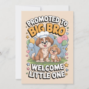 Promoted to Big Bro, Big Brother, Announcement
