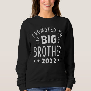 Promoted To Big Brother 2022 Kids Boys Sibling Out Sweatshirt