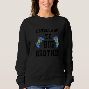 Promoted To Big Brother 2023 Kids Boys Sibling Out Sweatshirt