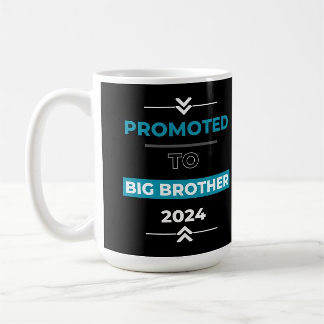 Promoted to Big Brother 2024 Coffee Mug (Left)