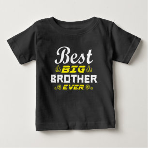 Promoted to Big Brother 2026 Dinosaur T-Rex Boys  Baby T-Shirt