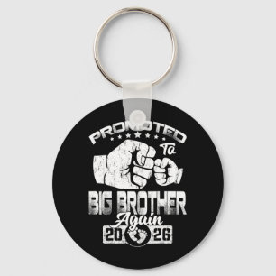 Promoted to Big Brother Again Est 2026 Key Ring