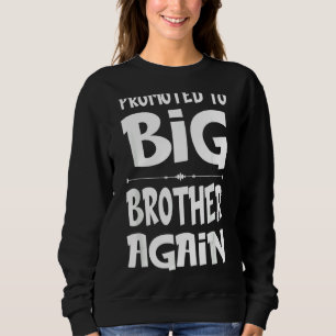 Promoted To Big Brother Again Older Brothers Sweatshirt