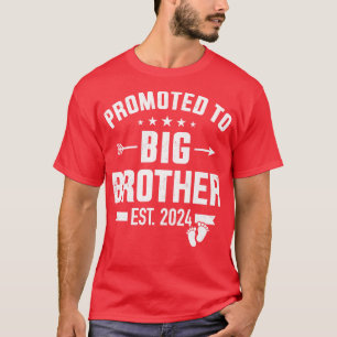 Promoted to big brother est 2024 for pregnancy or  T-Shirt