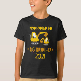 Promoted to Big brother  excavator announcing T-Shirt