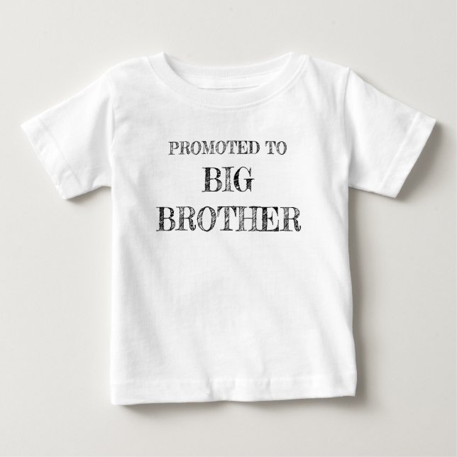 Promoted to Big Brother T-shirt (Front)