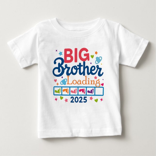 Promoted to Big Brother Toddler - Boys Dinosaur  Baby T-Shirt (Front)