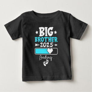 Promoted to Big Brother Toddler - Boys Dinosaur Baby T-Shirt