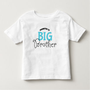 Promoted To Big Brother Typographical Toddler T-Shirt