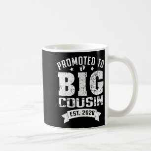 Promoted To Big Cousin 2026 Cool Cousin Baby Annou Coffee Mug