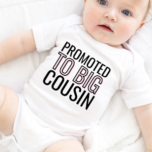 Promoted to Big Cousin Baby Bodysuit