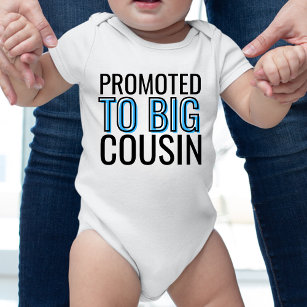 Promoted to big Cousin Baby Bodysuit