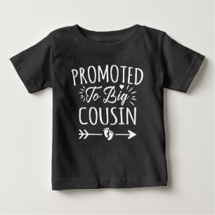 Promoted to Big Cousin Matching Family Baby T-Shirt