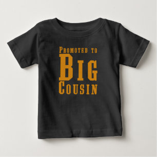 Promoted to Big Cousin Matching Family Baby T-Shirt