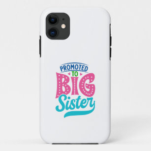 Promoted To Big Sister, New Baby Big Sister Reveal Case-Mate iPhone Case