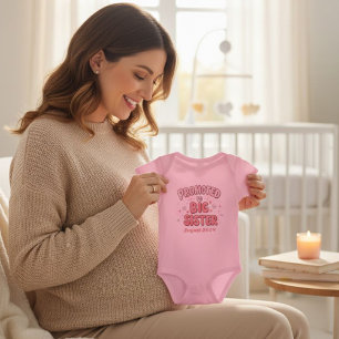 Promoted To Big Sister T-shirt Baby Bodysuit