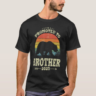 Promoted To Brother Bear new Dad 2023 Mens T-Shirt